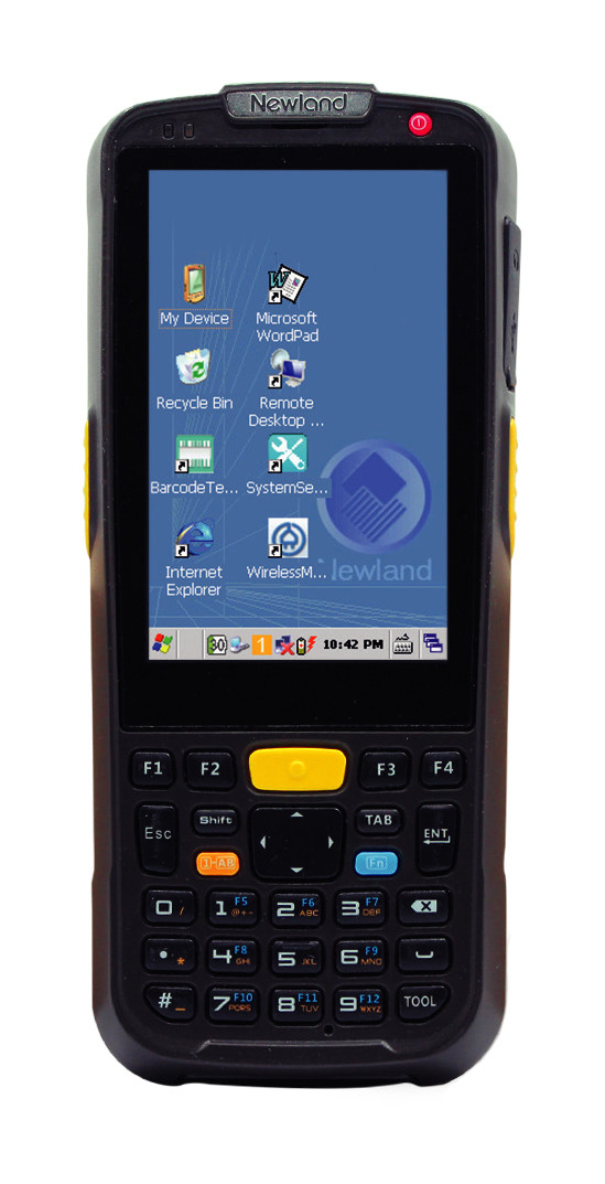 Терминал сбора данных NEWLAND РT60 Narvalo артикул NLS-PT6050-3K-C             1D CCD,  Win CE 6.0, BT, WiFi, 3800mAh, Cradle, USB cable, PS         