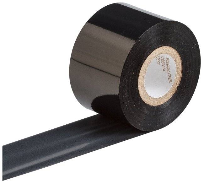 Термо-трансферная лента 40мм*300м Black, Wax, Out, 1" 
